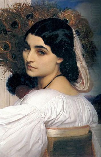 Frederick Leighton Pavonia china oil painting image